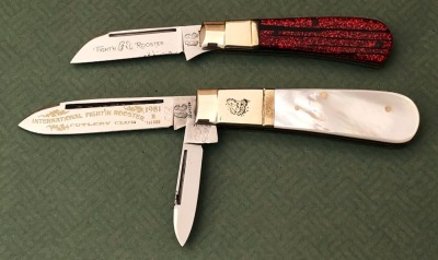 Pair of Fight'n Rooster Folders