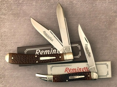 Pair of Remington Bullet Knives