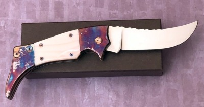 Bob Cargill Pearl Bolster Lock - 2