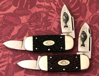 Pair of Bulldog Brand Bone Sunfish