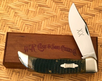 Case Classic 6172 Green Bone Clasp
