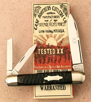 Case Classic 6391 Dark Brown Bone Whittler