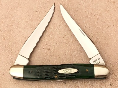 Case Green Bone Muskrat 1981