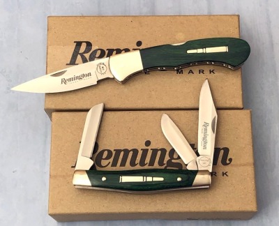 Pair of Remington Bullet Knives
