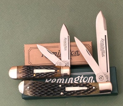Pair of Bone Remington's; Trailboss and Old Reliable