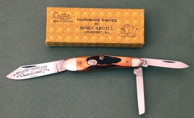 Cripple Creek Old Fort, Knife World Ambassador Stag Whittler