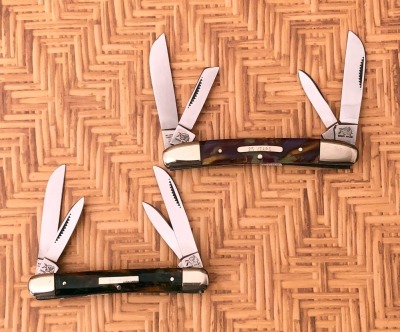 Pair of Bulldog Brand Four Blade Congress