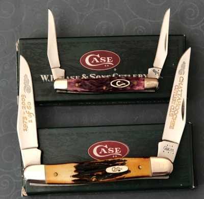 Case stag muskrat and bone mini-muskrat