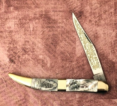 Fight'n Rooster Scrimmed Pearl Toothpick Prototype