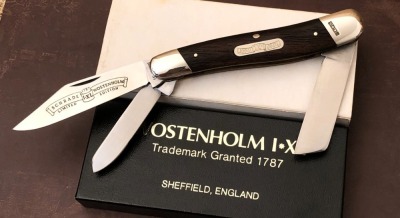 I*XL Schrade Wostenholm Wood Three Blade