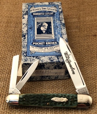 Case Classic Green bone Whittler