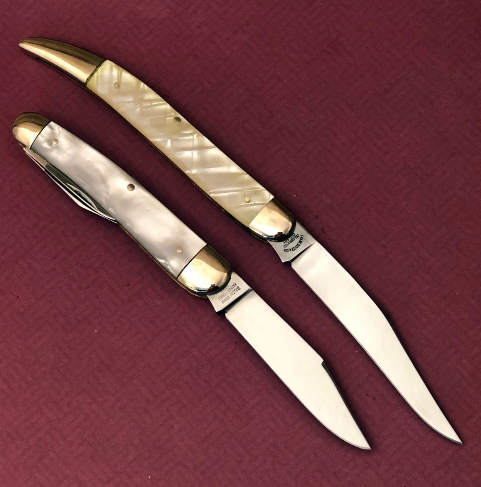 Pearl Bulldog whittler and Fight'n' Rooster toothpick