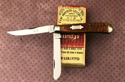 Case Classic Honey bone Mini Trapper