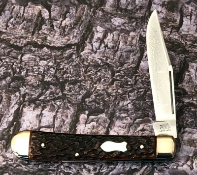 Bulldog Brand Bone Coon Hound Single Blade Folder