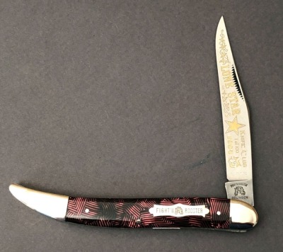 Fight'n Rooster Lone Star Knife Club Texas Toothpick Prototype