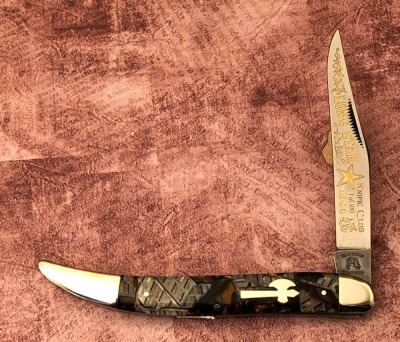 Fight'n Rooster Lone Star Knife Club Texas Toothpick Prototype