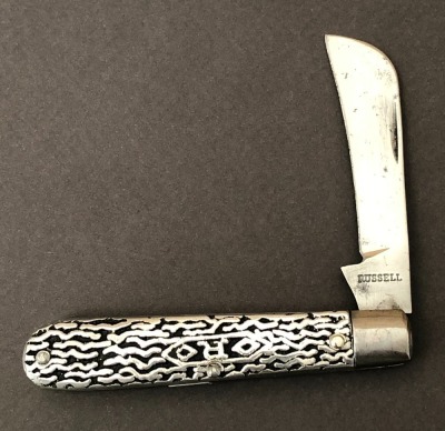 Vintage Russell USA Metal Hawkbill
