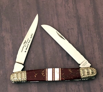 Canal Street Red Turquoise and Pearl Hawbakers Special Muskrat