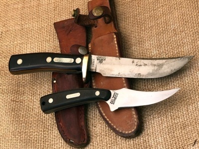 Schrade Walden and Schrade USA Old Timer Hunters