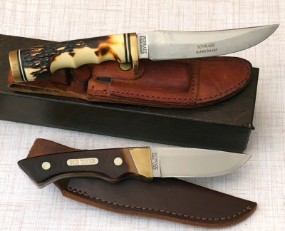Pair of Schrade USA Hunters