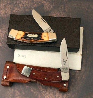 Pair of Schrade USA 3ed Gen Lockbacks