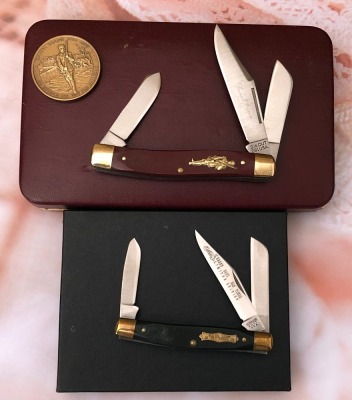 Schrade Daniel Boone and Grandads Old Timer Stockman