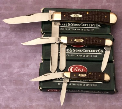 Three Case; Stockman, Peanut and Trapper