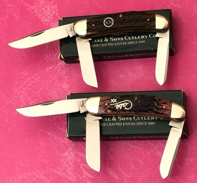 Pair of Case Bone Sowbelly's TB6339ss
