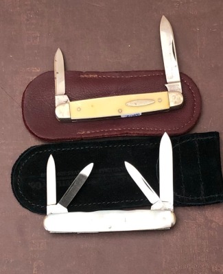 Pair of Schrade Cut Co Walden Equal End