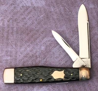 Hibbard Spencer Bartlett Jigged Black Gunstock