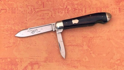 Ulster Knife Co Wood Easy Open Tear Drop Jack 22240 Salesman Sample