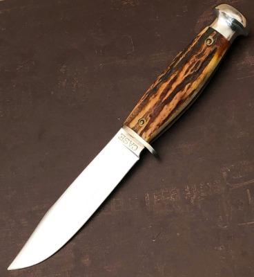 CASE (seriffs) 5325-5 Stag Fixed Blade