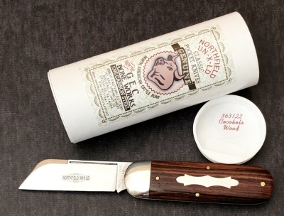 GEC Cocobolo Wood 363122 Sheep's Foot Toenail Clipper