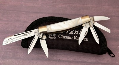 Fight'n Rooster International Cutlery Club 1985 II 7 Blade Pearl Congress