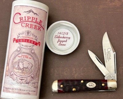 Cripple Creek/GEC 141218 Elderberry Jigged Bone
