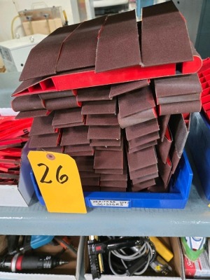 LOT SANDING PADS