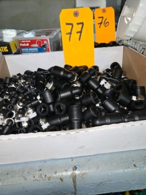 LOT PLASTIC COUPLERS