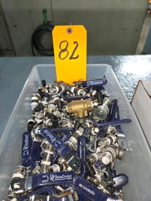 LOT ASSORTED SHUT-OFF VALVES