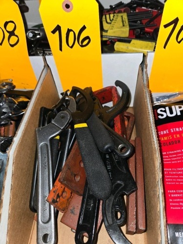 LOT ASSORTED WRENCHES