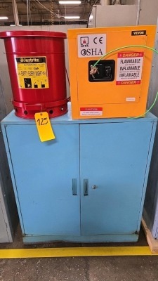 LOT CABINETS & CONTENTS