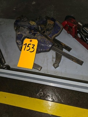 LOT ASSORTED CLAMPS