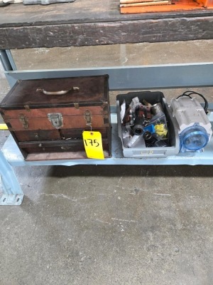 TOOLBOX & CONTENTS OF SHELF
