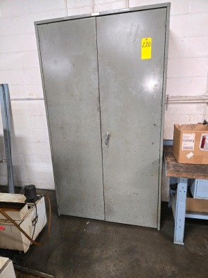 CABINET & CONTENTS