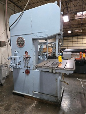 DOALL VERTICAL METAL CUTTING BANDSAW; CONTOUR-MATIC 26"