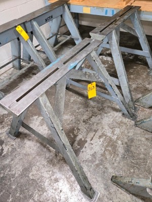 LOT STEEL WORK STANDS