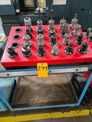 LOT CAT 40 CNC TOOL HOLDERS