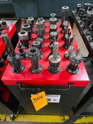 LOT CAT 40 CNC TOOL HOLDERS