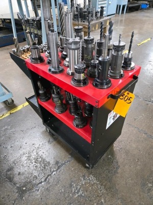 LOT CAT 50 CNC TOOL HOLDERS