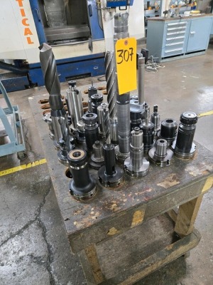 LOT CAT 50 CNC TOOL HOLDERS