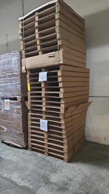 LOT CARBOARD BOXES, BANDING MATERIAL, SHIPPING SUPPLIES & DEPARTMENT